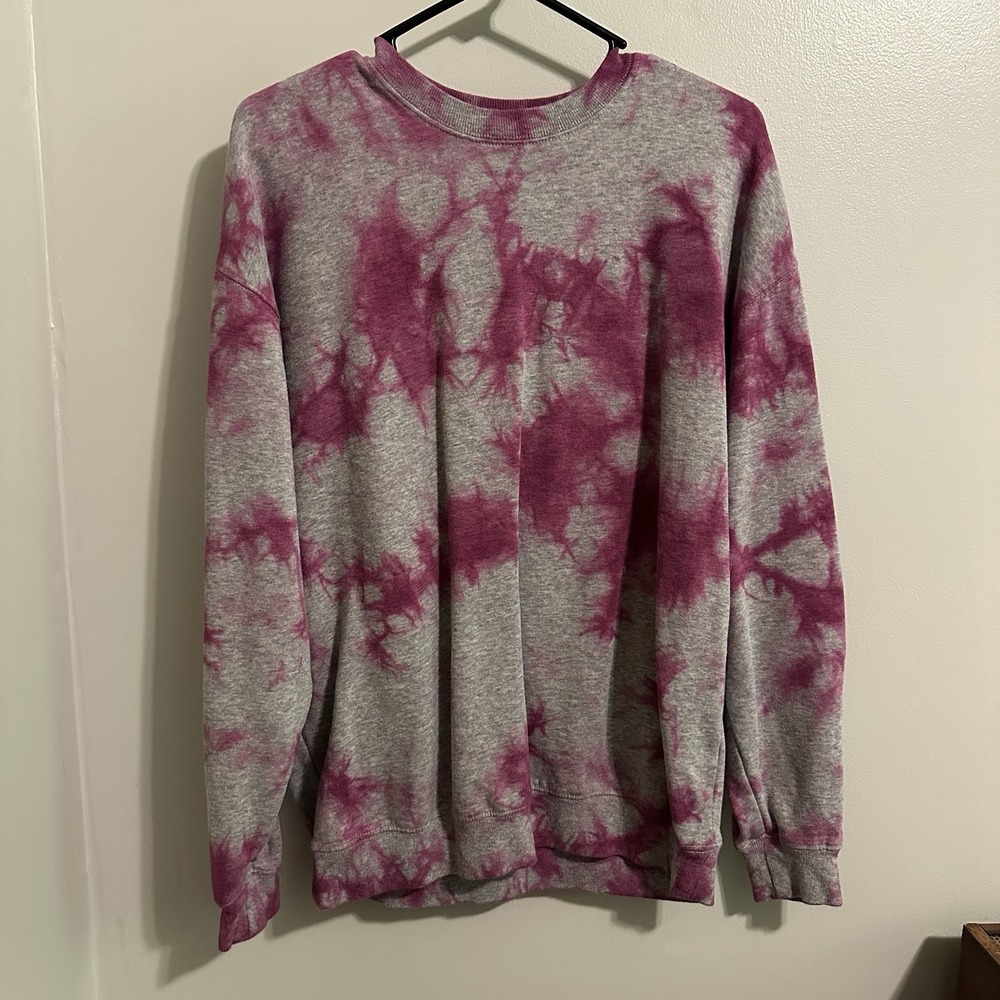 Tie Dye Sweatshirt Small Long Sleeve Soft Shirt‎ Wild Fable Trendy Blouse Top